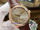 Perfect Replica Omega De Ville Rose Gold Bezel Brown Leather Watch (3)_th.jpg